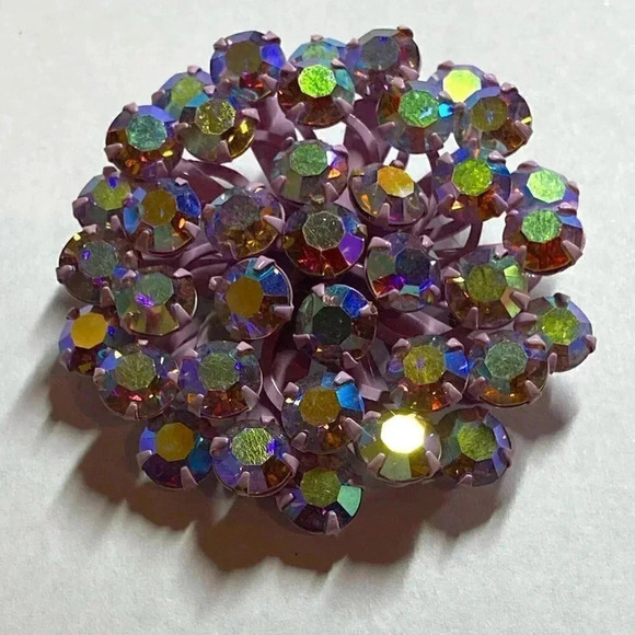 VINTAGE PIN & EARRINGS (just added the matching earrings!) - Picture 1 of 7